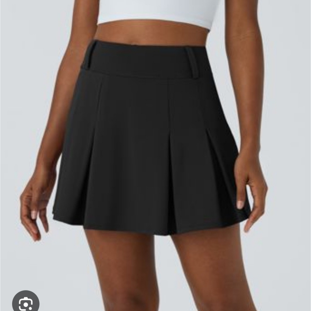 Womens Small Halara Tennis Skorts Skirts Pleated